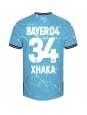 Bayer Leverkusen Granit Xhaka #34 Alternativní Dres 2023-24 Krátký Rukáv